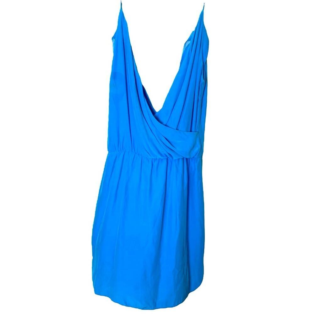 Amanda Uprichard Blue Mini Dress Yacht Day Euro Summer Mood